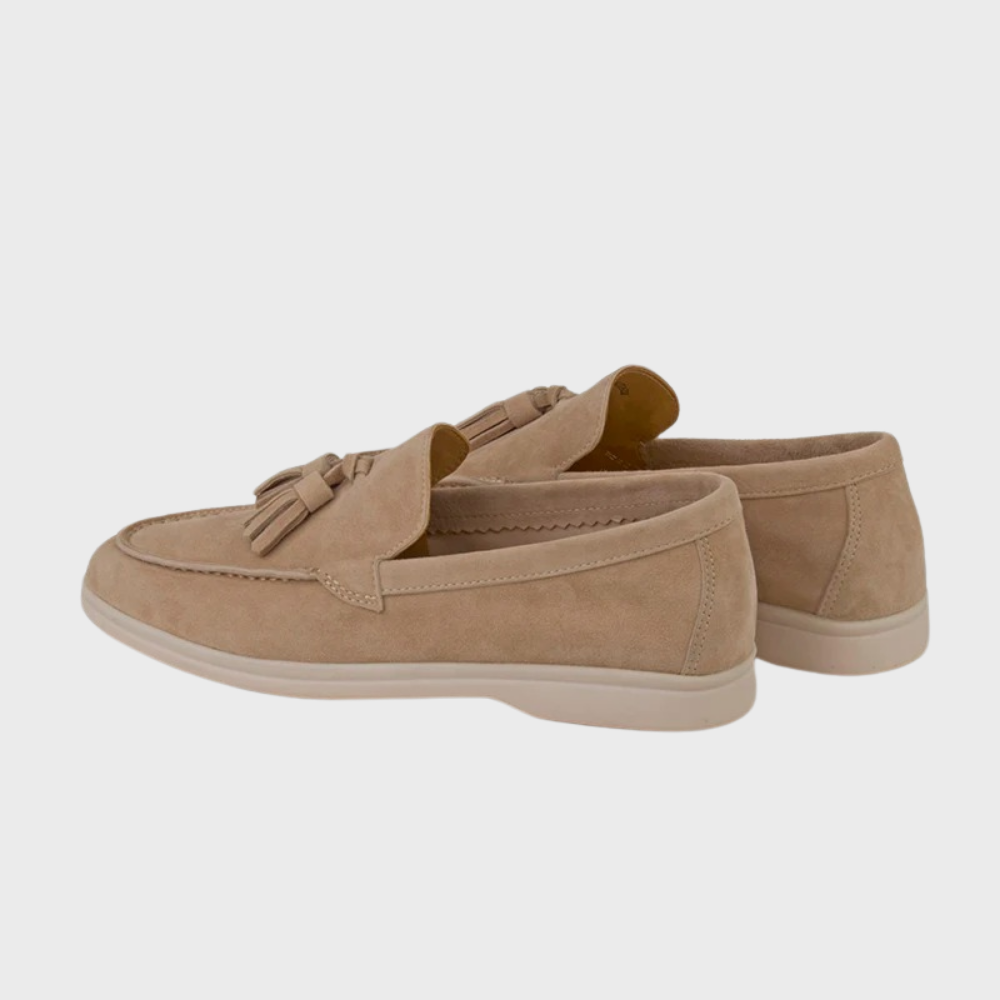 Jasper | Suède heren loafers