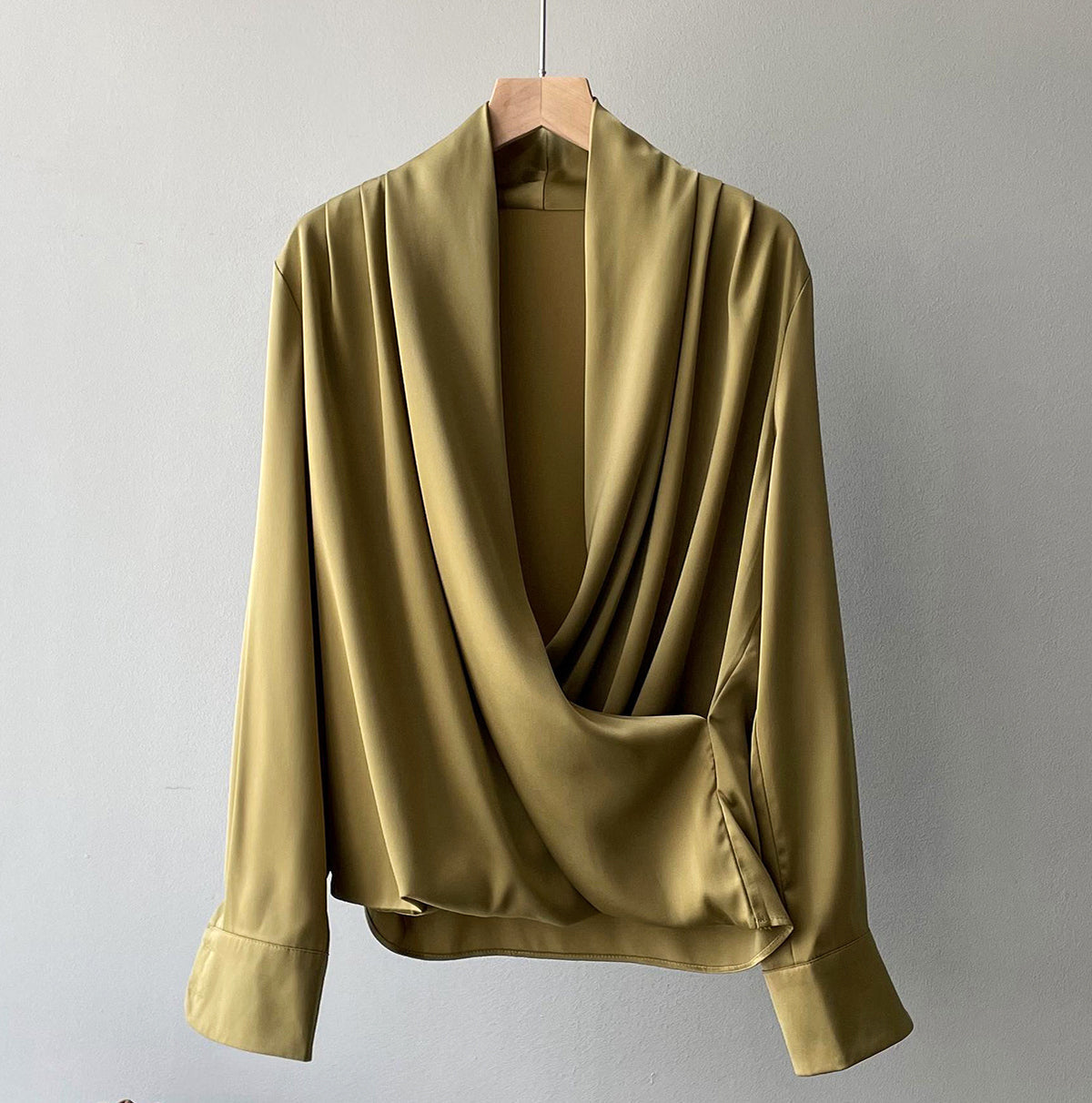 Elegante Satijnen Blouse Dames