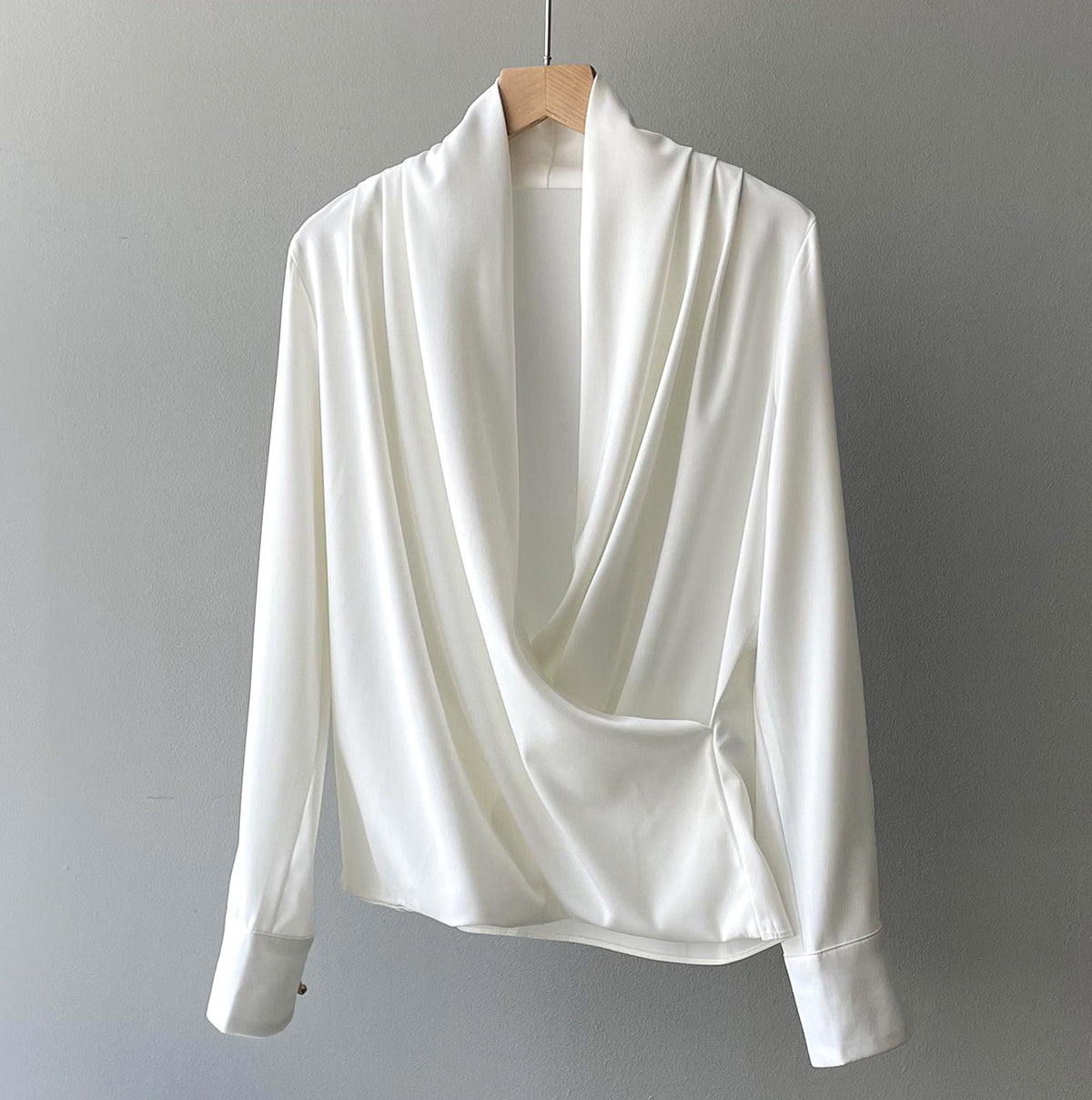 Elegante Satijnen Blouse Dames