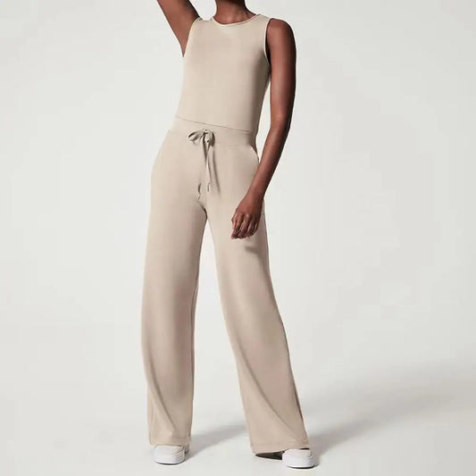 Comfortabele Mouwloze Dames Jumpsuit