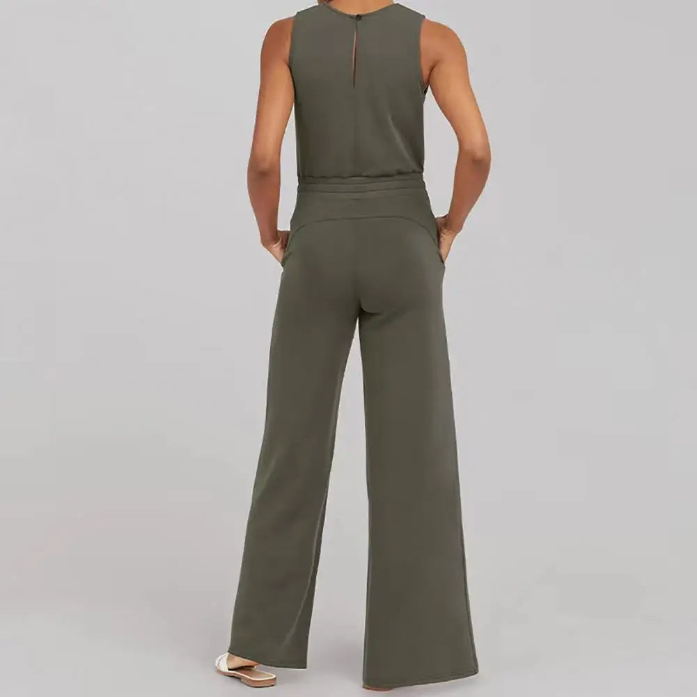 Comfortabele Mouwloze Dames Jumpsuit