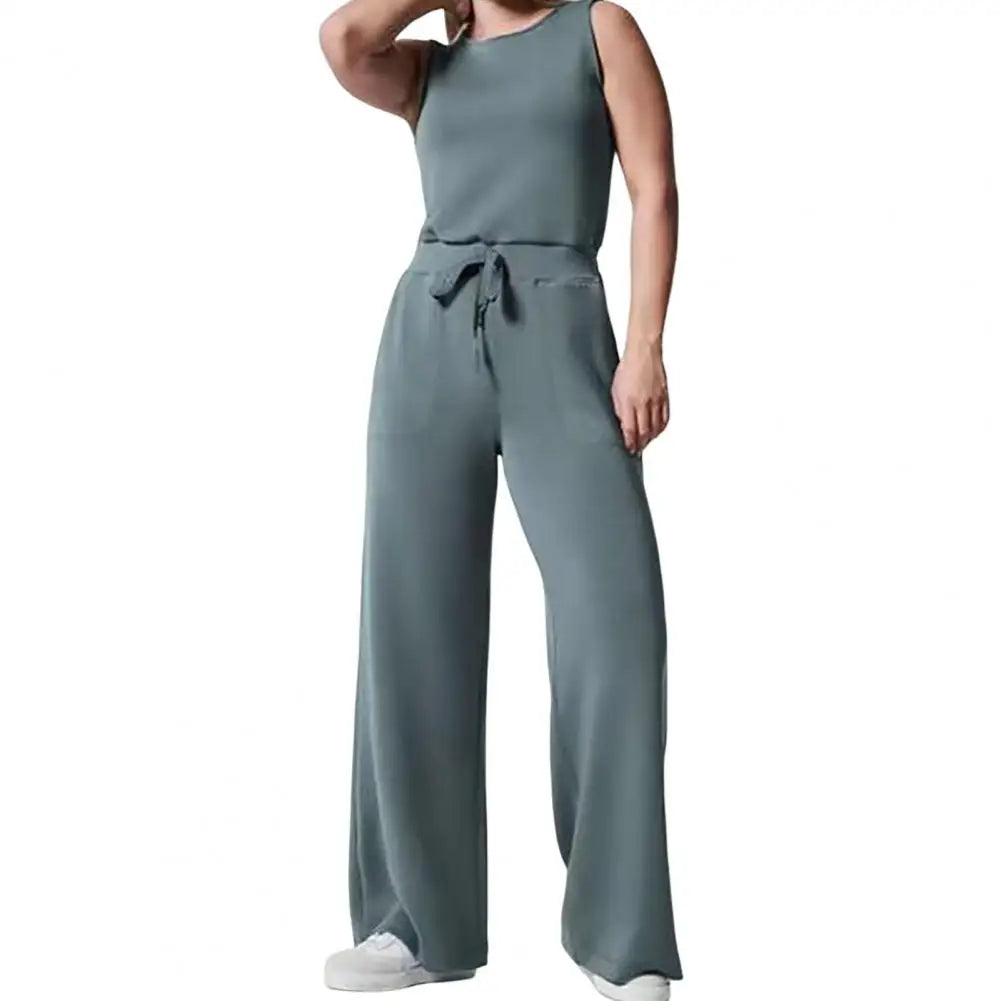 Comfortabele Mouwloze Dames Jumpsuit