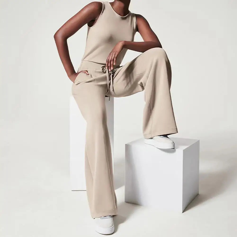 Comfortabele Mouwloze Dames Jumpsuit