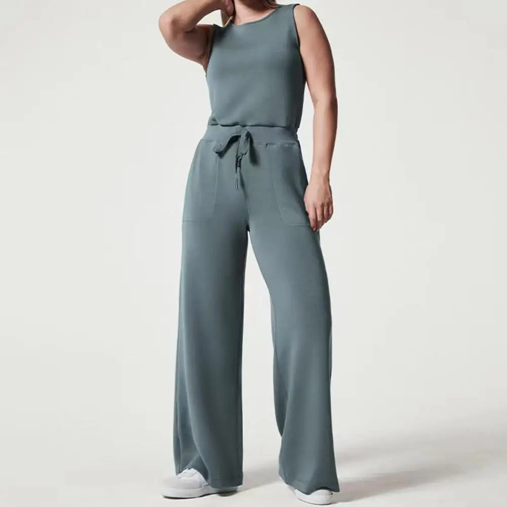 Comfortabele Mouwloze Dames Jumpsuit