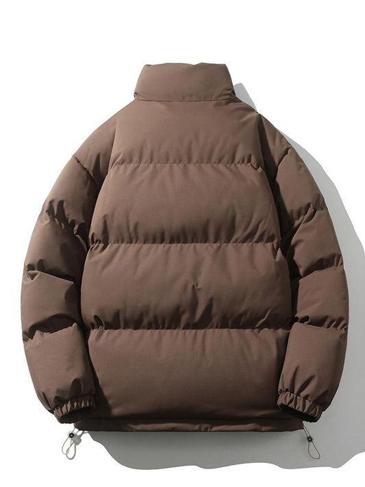 Oversized Korte Puffer Winterjas Voor Heren - Elliot