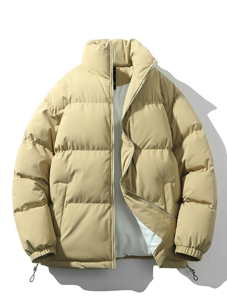 Oversized Korte Puffer Winterjas Voor Heren - Elliot