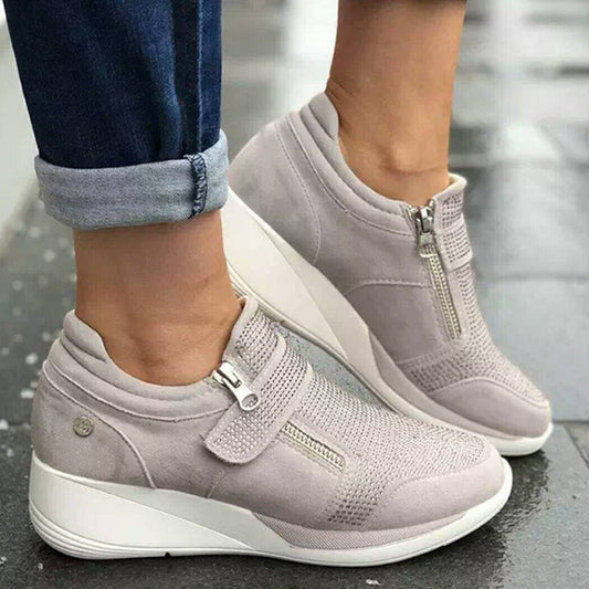 Eleanor - Sneaker met sleehak