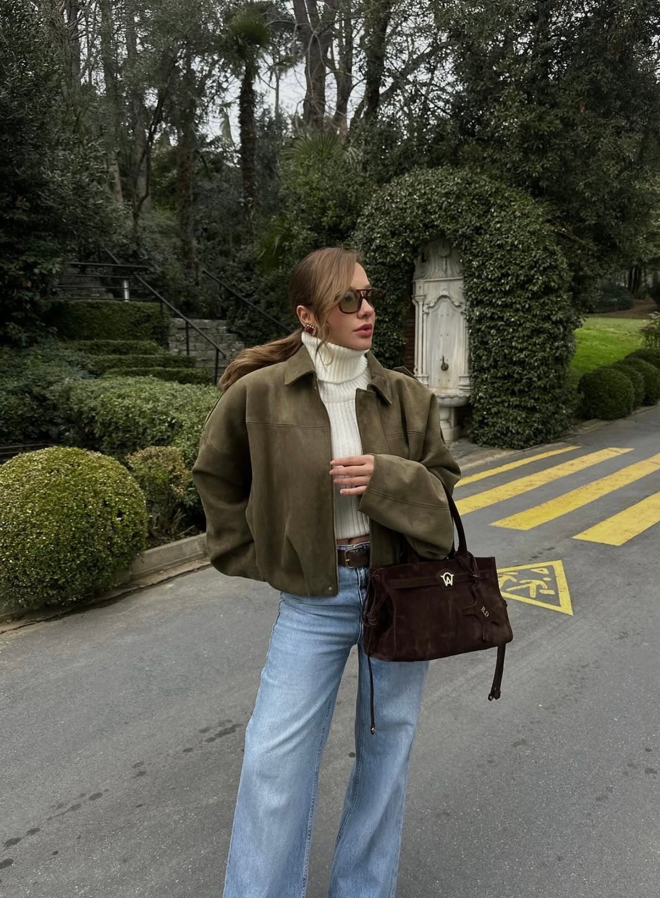 ZA - Oversized Suede Jacket