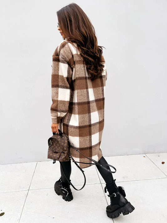 Raisha Plaid Jacket | Casual, retro & fashionable