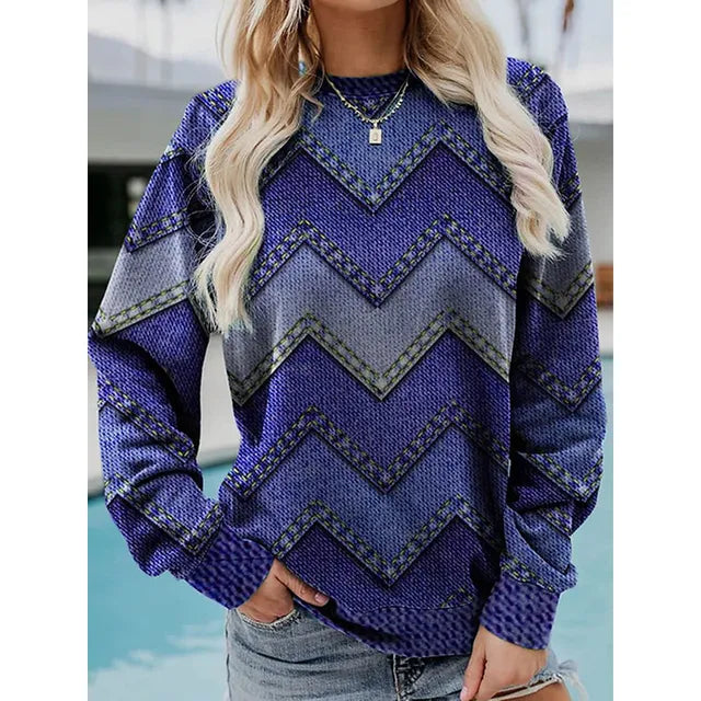 Arlene - Sweater met print