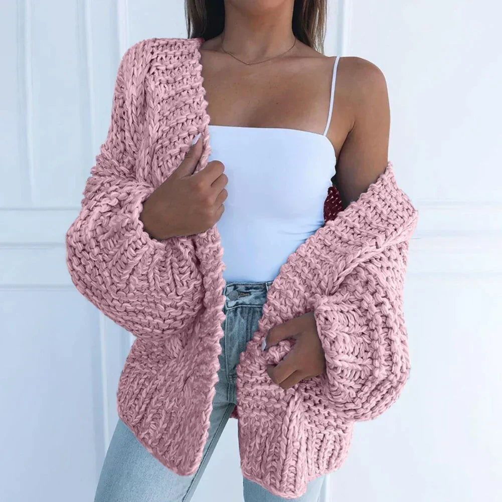 Grof gebreide cardigan - Kira