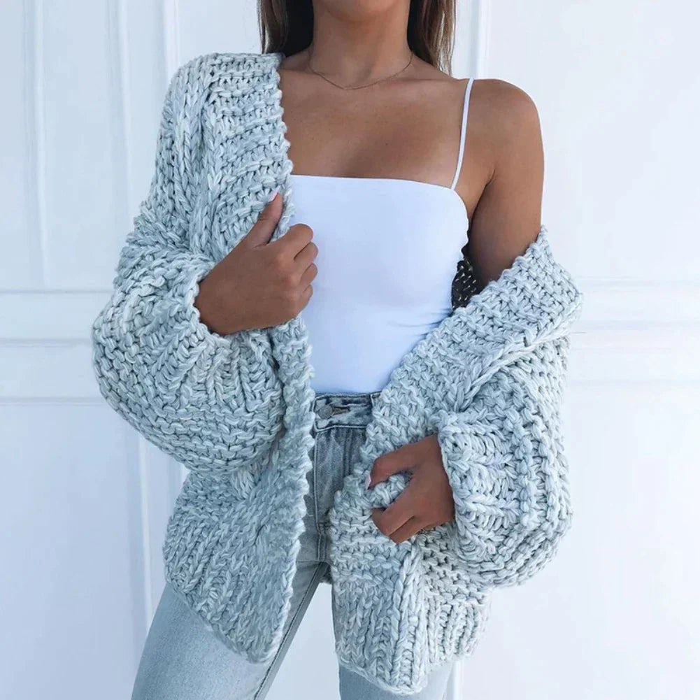 Grof gebreide cardigan - Kira