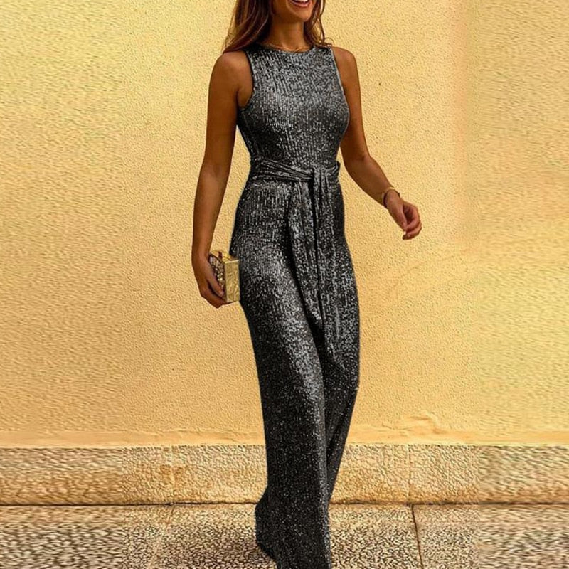 Lorena - Glitter Jumpsuit Dames