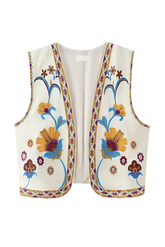 Arabinia Yellow Waistcoat