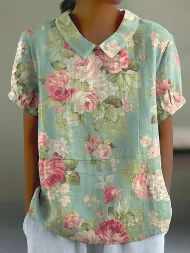 Susie | Blouse with floral print