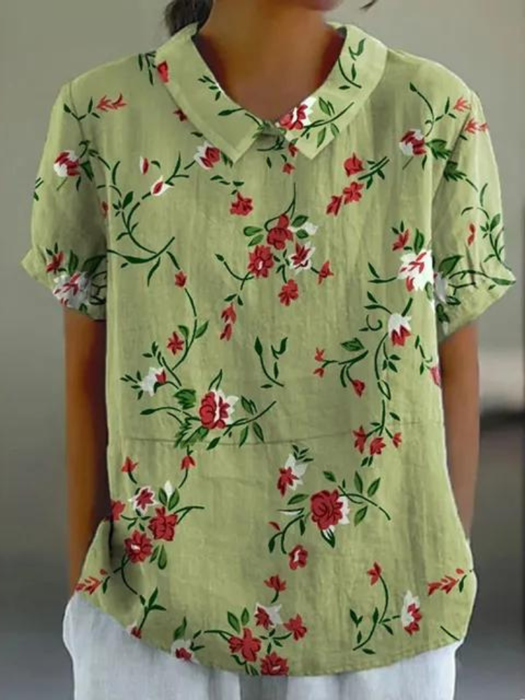 Susie | Blouse with floral print