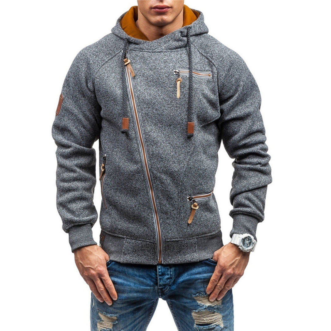 REMO - Fleece Vest Met Capuchon Heren