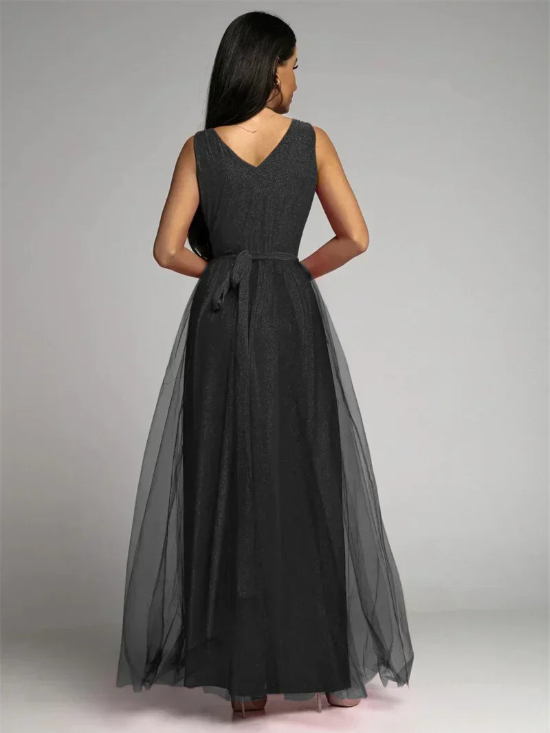 Vienna - Elegante Maxi Jurk Met Split