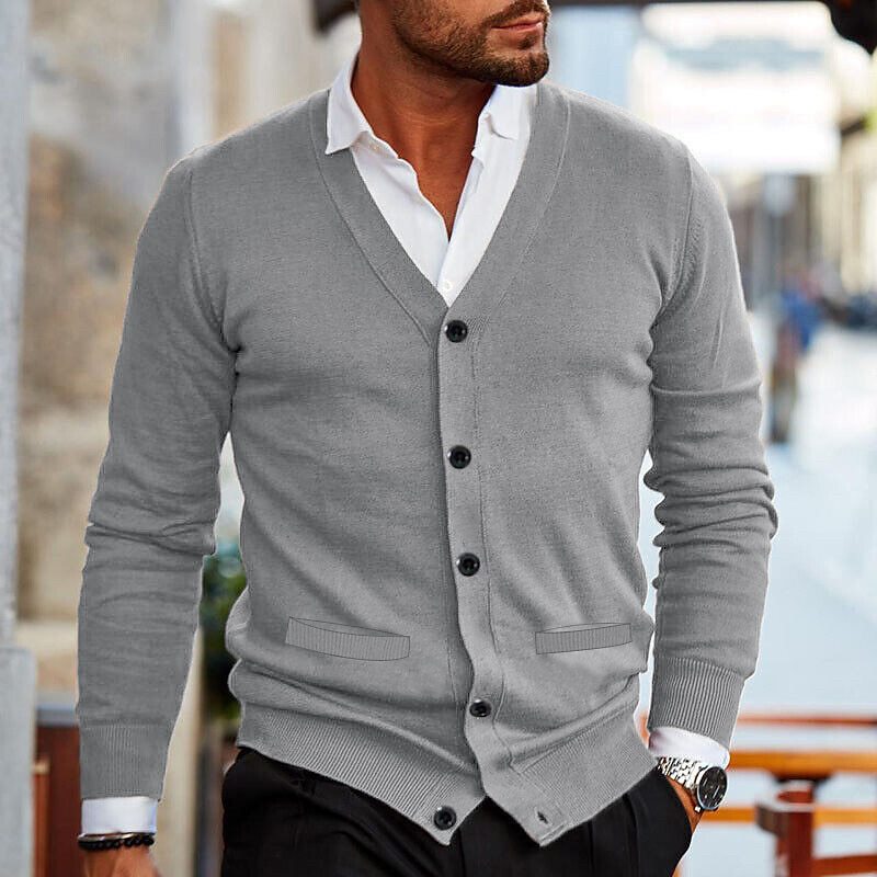 Steve's - Casual Luxe Cardigan Vest Heren