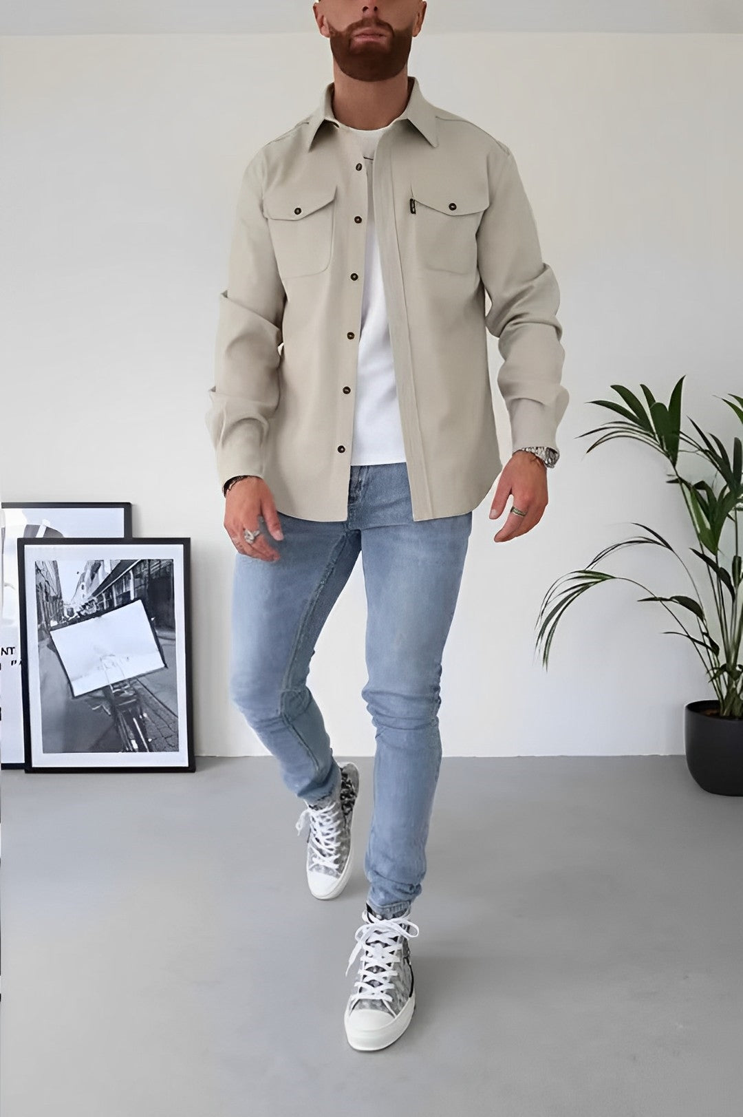 Gavin | Heren Casual overhemd