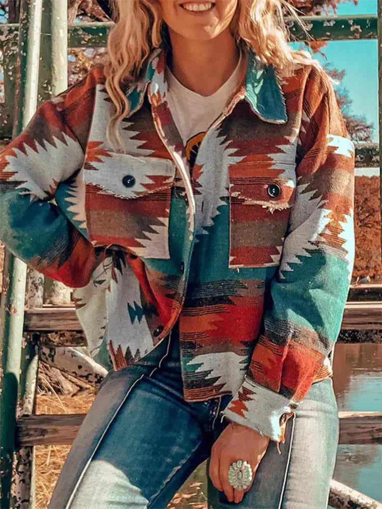 Kaiya Aztec Jacket | Modern & Modieus