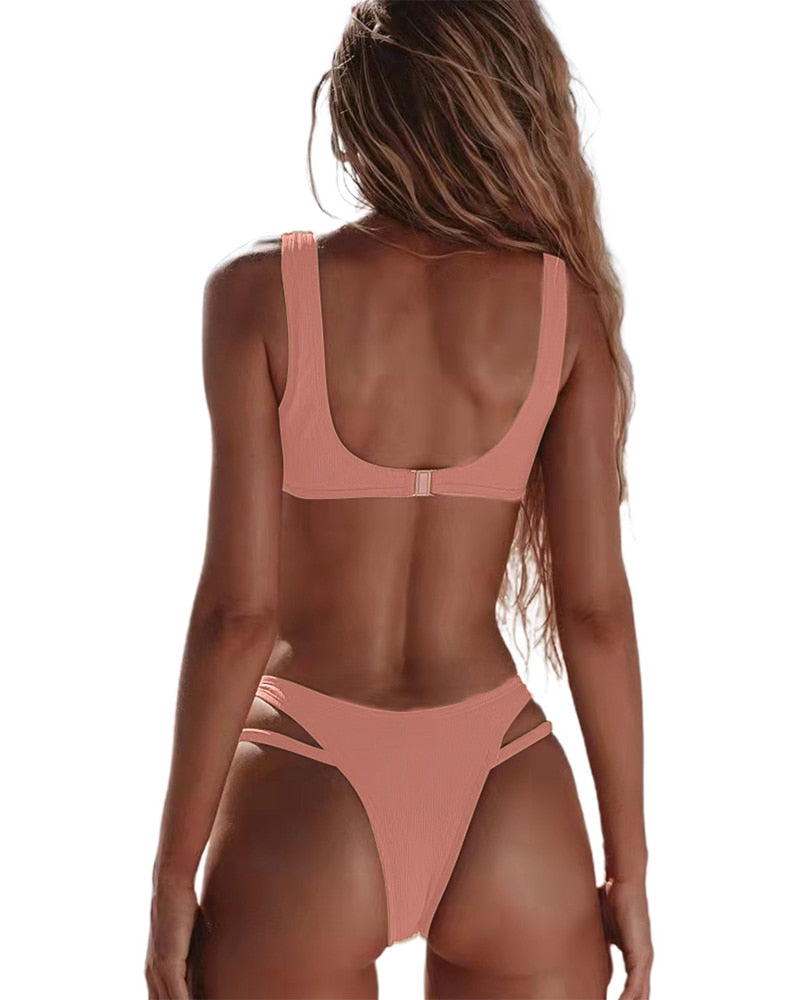 Lara | Sexy en stijlvolle cut-out bikini