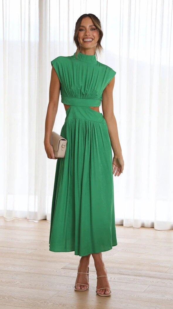 Victoria - Elegante midi-jurk