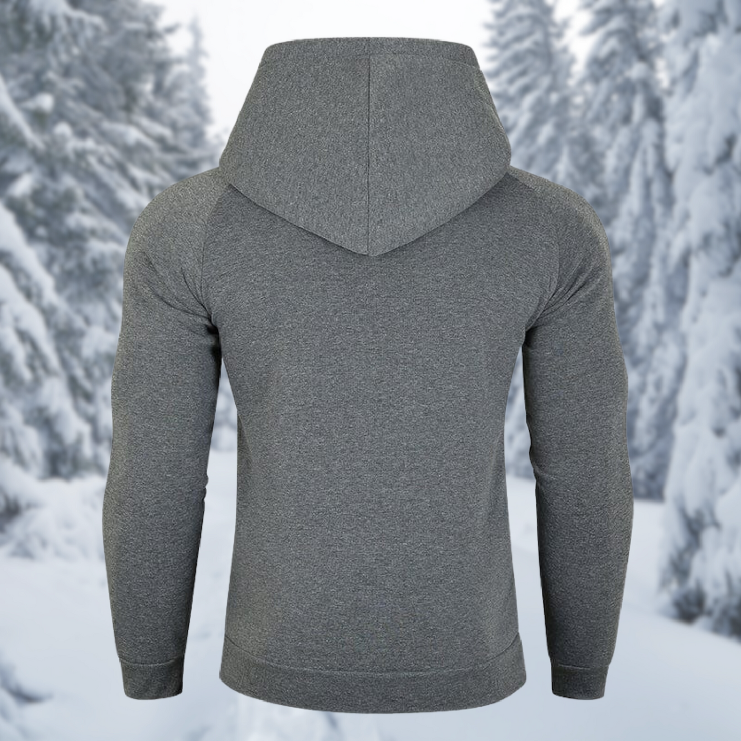 Vito - Heren fleece hoodie met rits