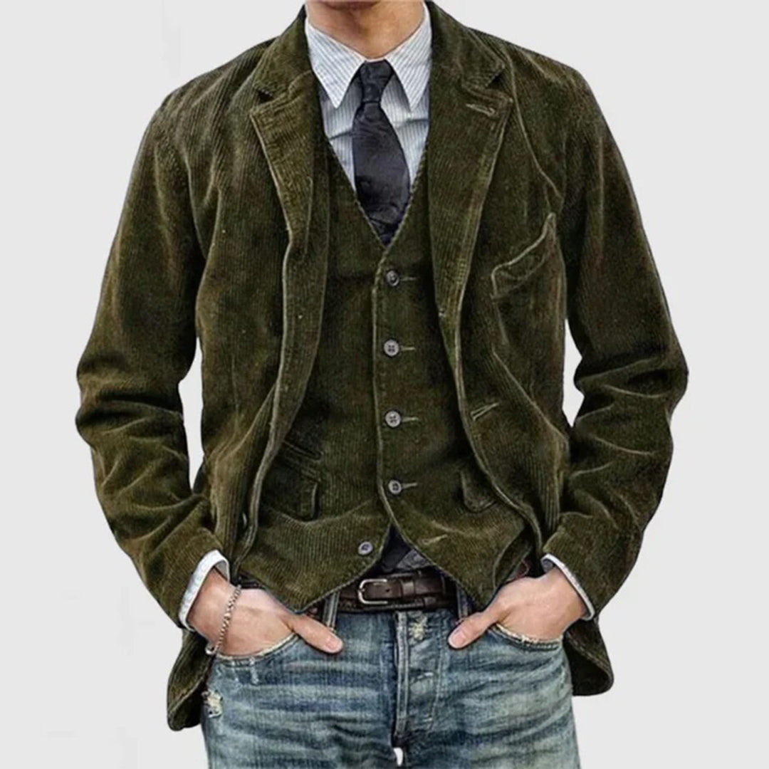 Cas | Corduroy herenjack