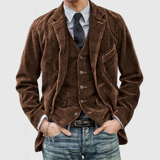 Cas | Corduroy herenjack