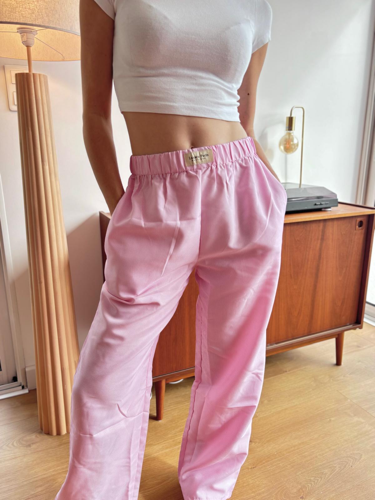 Losse Katoenen Broek Dames