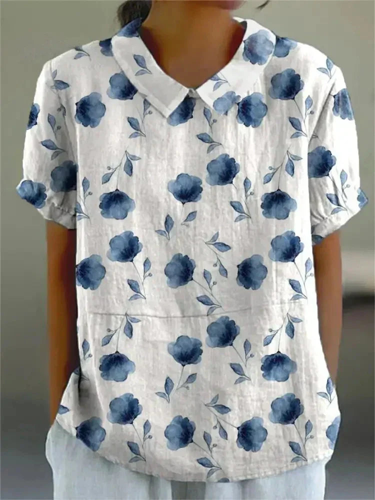 Susie | Blouse with floral print