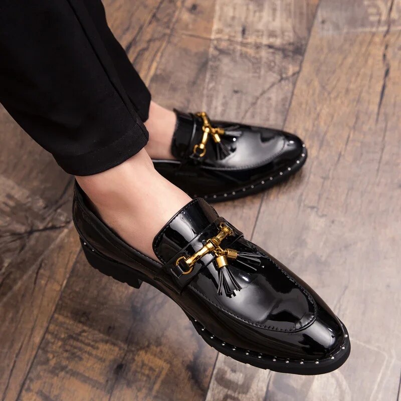 Linus | Heren loafers met kwastjes