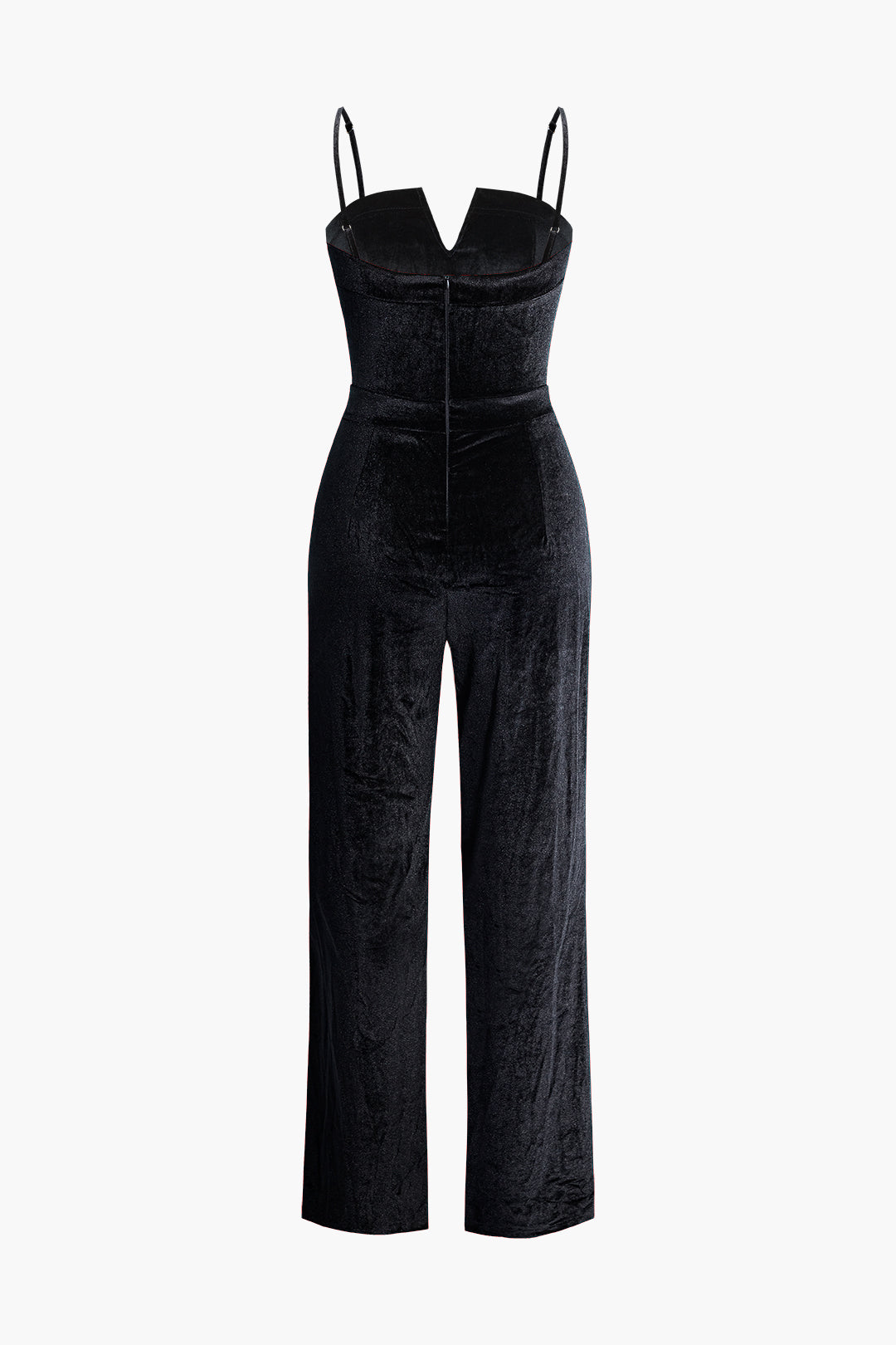 Chaveli - Fluwelen V-Neck Jumpsuit