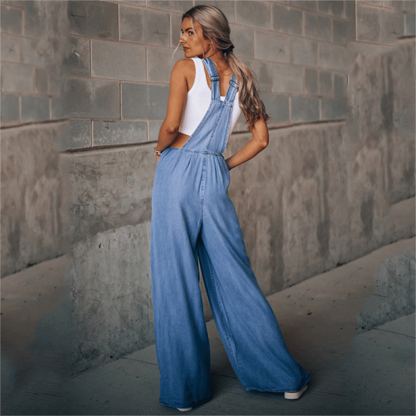 Lotte | Dames denim jumpsuit