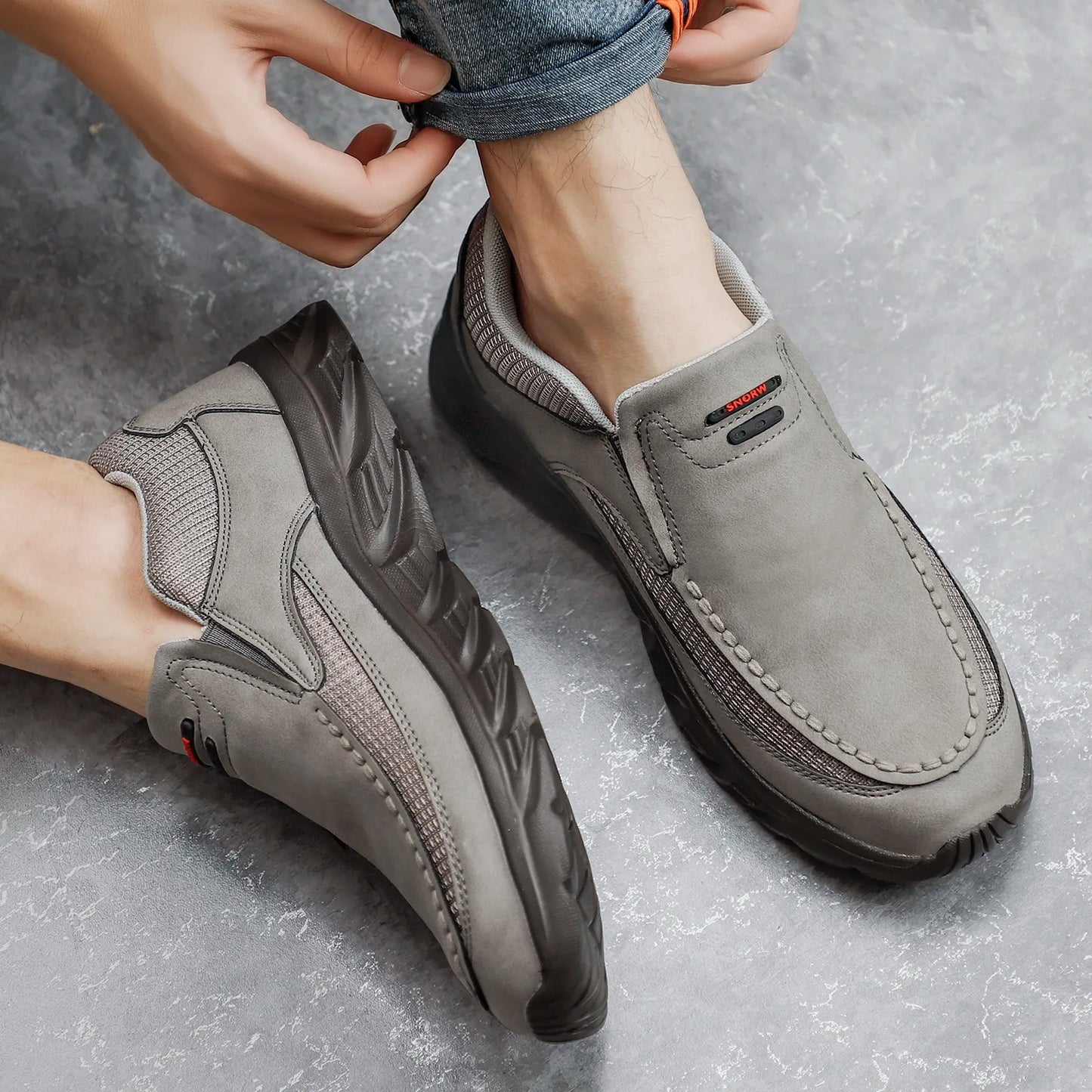 Jasper | Stijlvolle comfortabele heren sneakers