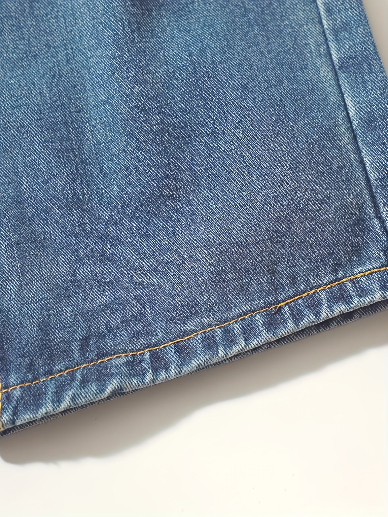 Losse Denim Jeans Met Knoop Dames