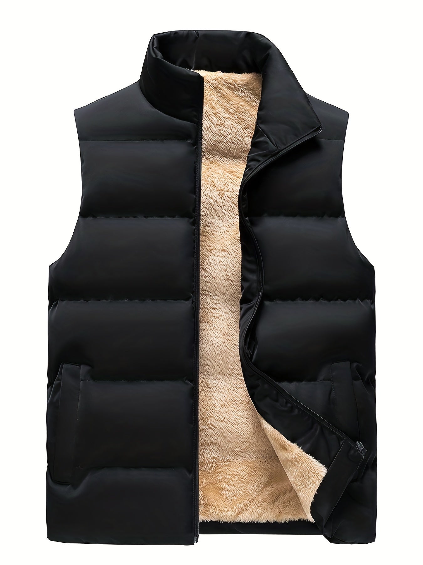 Lars | Warme fleece wintervest heren