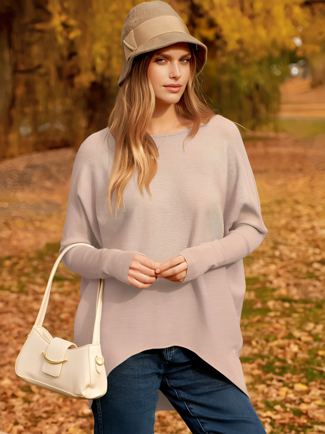 Eline | Elegante Gebreide Oversized Pullover