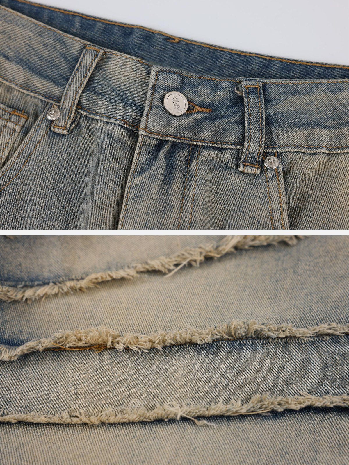 Keyn | Jeans met franjes voor heren