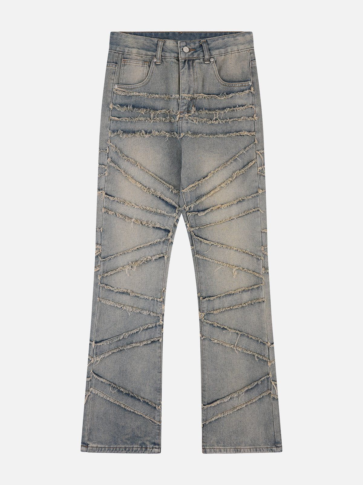 Keyn | Jeans met franjes voor heren