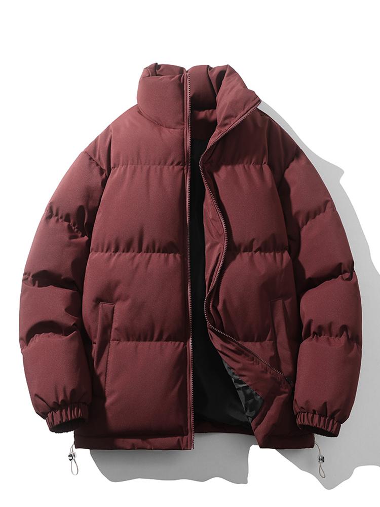 Oversized Korte Puffer Winterjas Voor Heren - Elliot