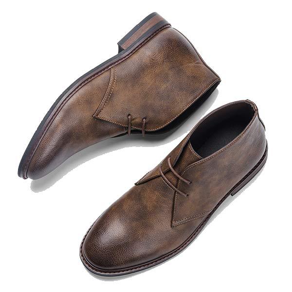 Albert | Vintage Lederen Enkelboots