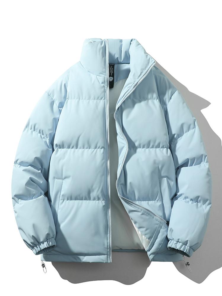 Oversized Korte Puffer Winterjas Voor Heren - Elliot