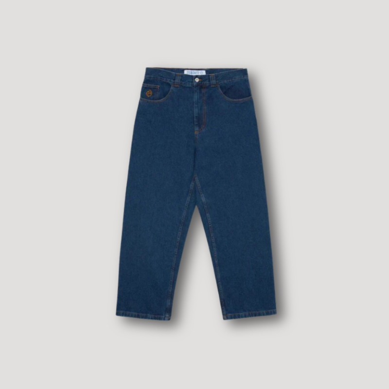 Skate Baggy Denim Jeans Met Wijde Pijp - Polar