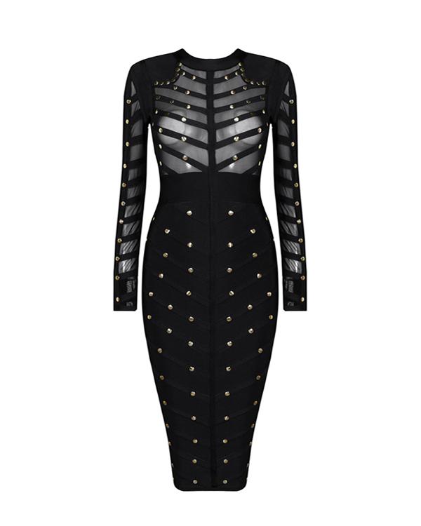 Jess | Mesh Bandage Dress