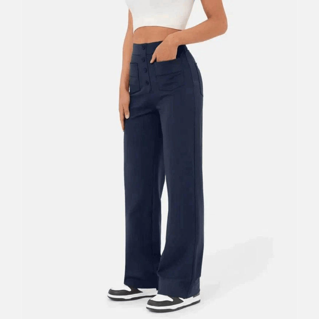 Elise | Casual high waist broek