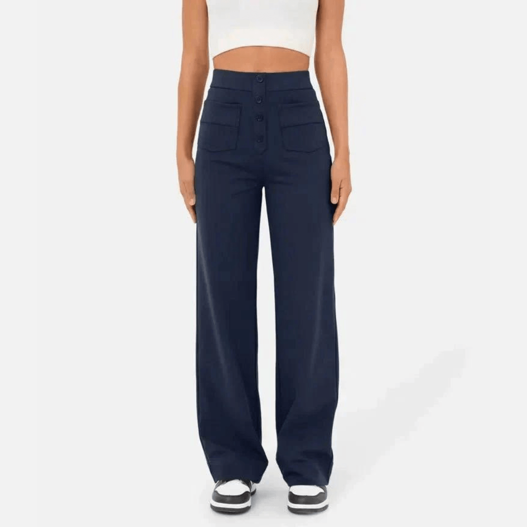 Elise | Casual high waist broek