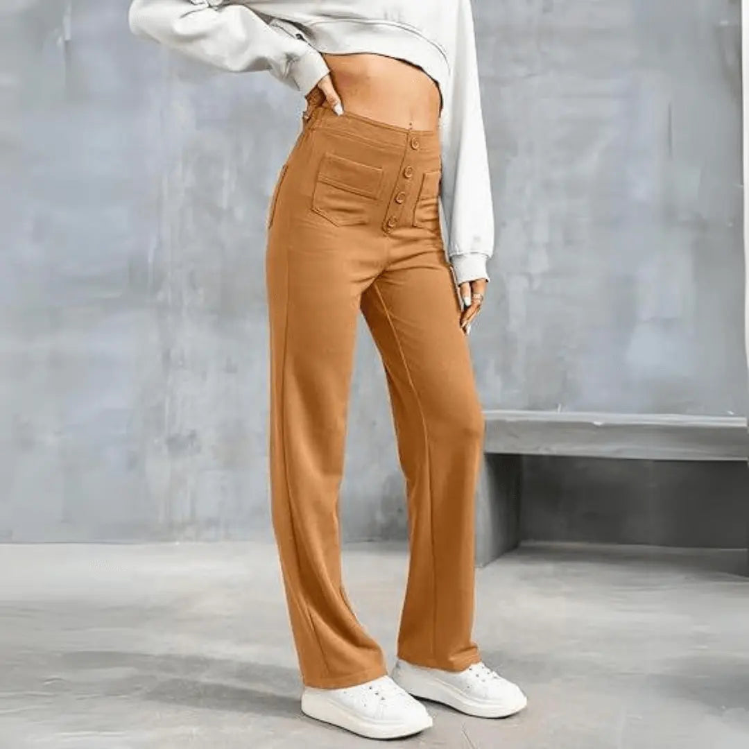 Elise | Casual high waist broek