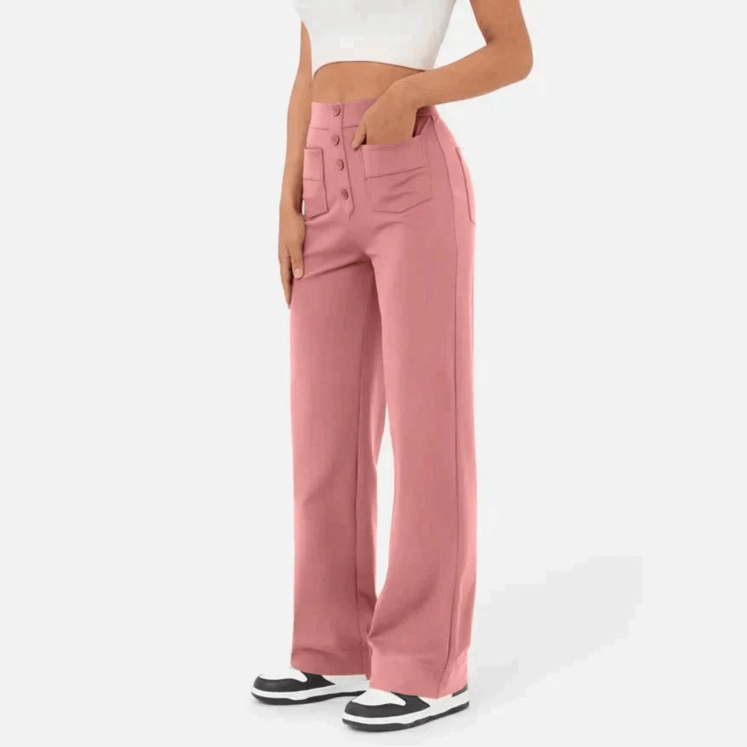 Elise | Casual high waist broek